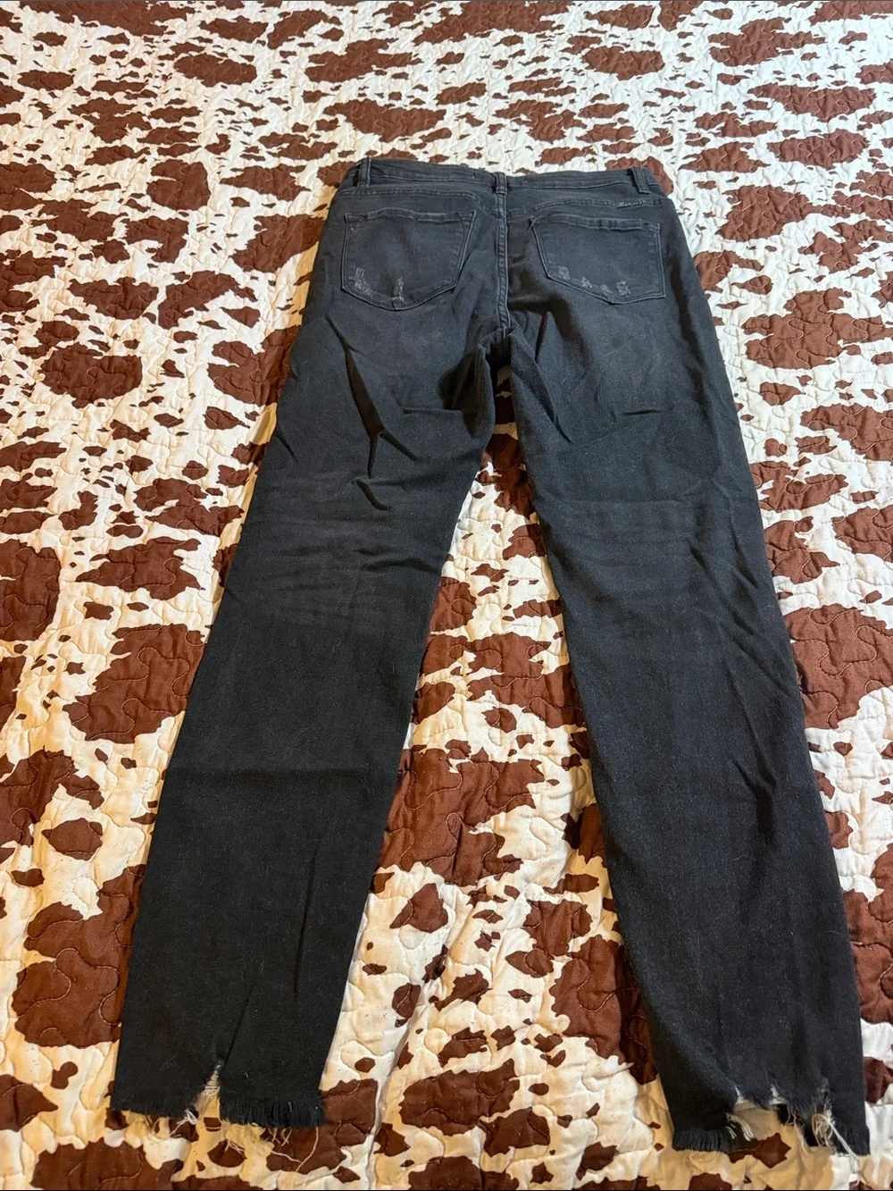 KanCan Black Distressed Skinny Jeans